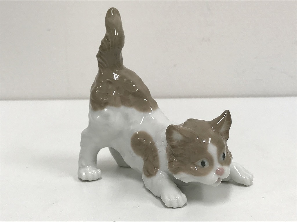 楽天市場】リヤドロ 召し上がれ フィギュア 人形 女性 女の子 猫 ネコ