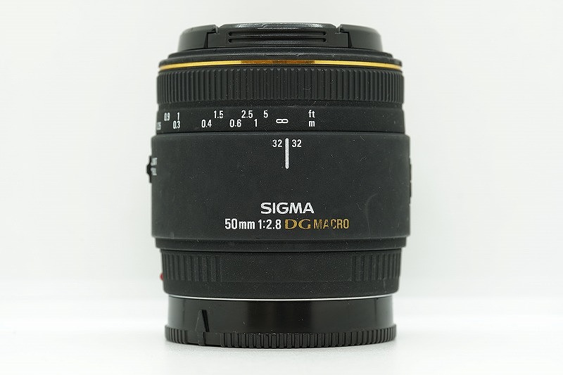 シグマ SIGMA αマウント レンズ フルサイズ MACRO 50mm F2.8 EX DG 【中古】