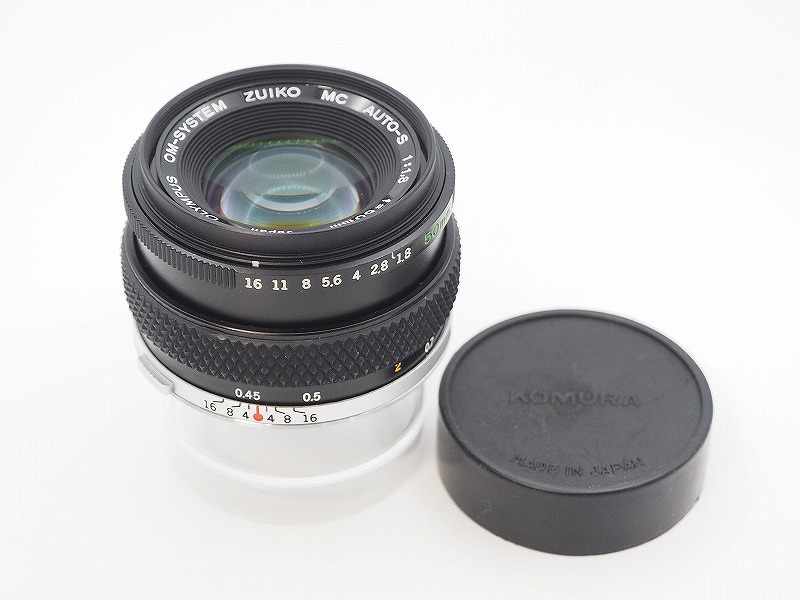 【全品ポイント10倍!】【期間限定セール】オリンパス OLYMPUS 単焦点レンズ ZUIKO MC AUTO-S 50mm F1.8 【中古】
