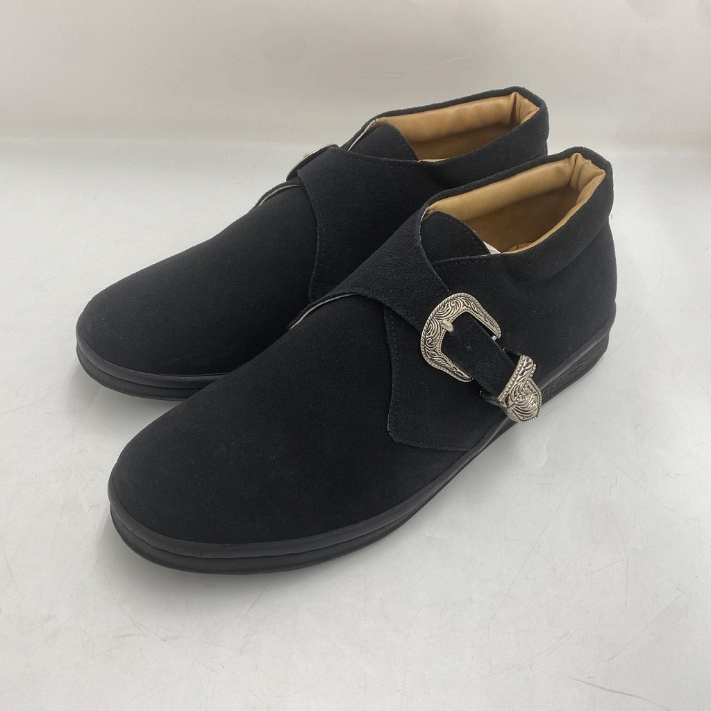 【継続期間制限事項大売り出し】マネブ MANEBU ×tokishirazu×monk strap 大きさ26～26.5ｃｍ 【中古】