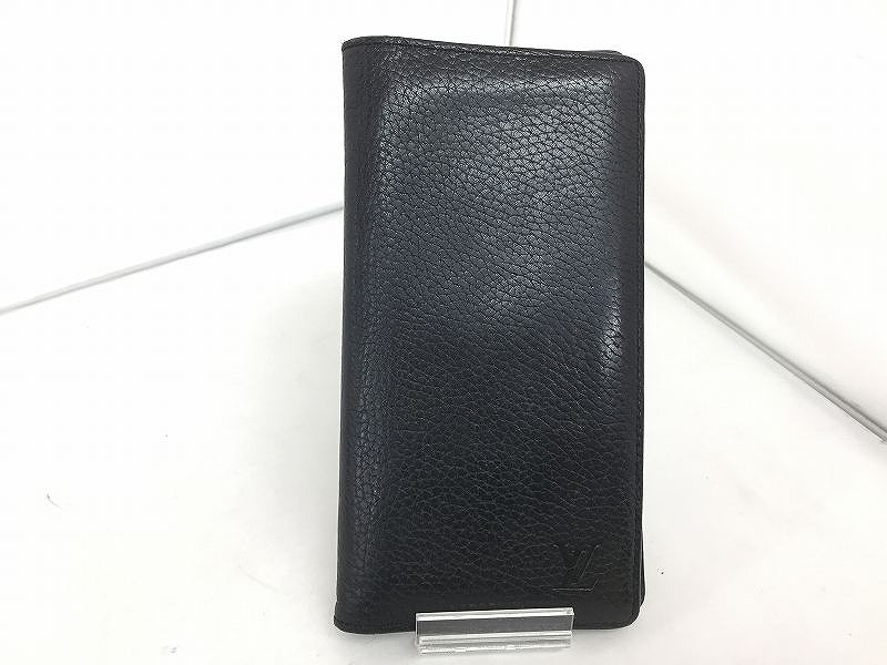 ルイ・ヴィトン LOUIS VUITTON ポルトフォイユブラザ/長財布/二つ折り財布 タイガ/ブラッグ M58818 【中古】