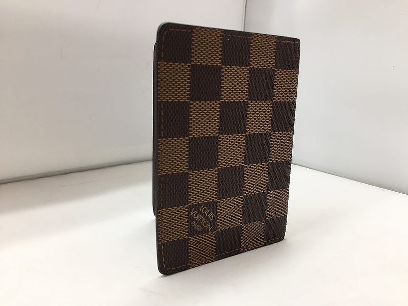 楽天市場】LOUIS VUITTON ルイ ヴィトン ダミエ ポルト2カルト ヴェル