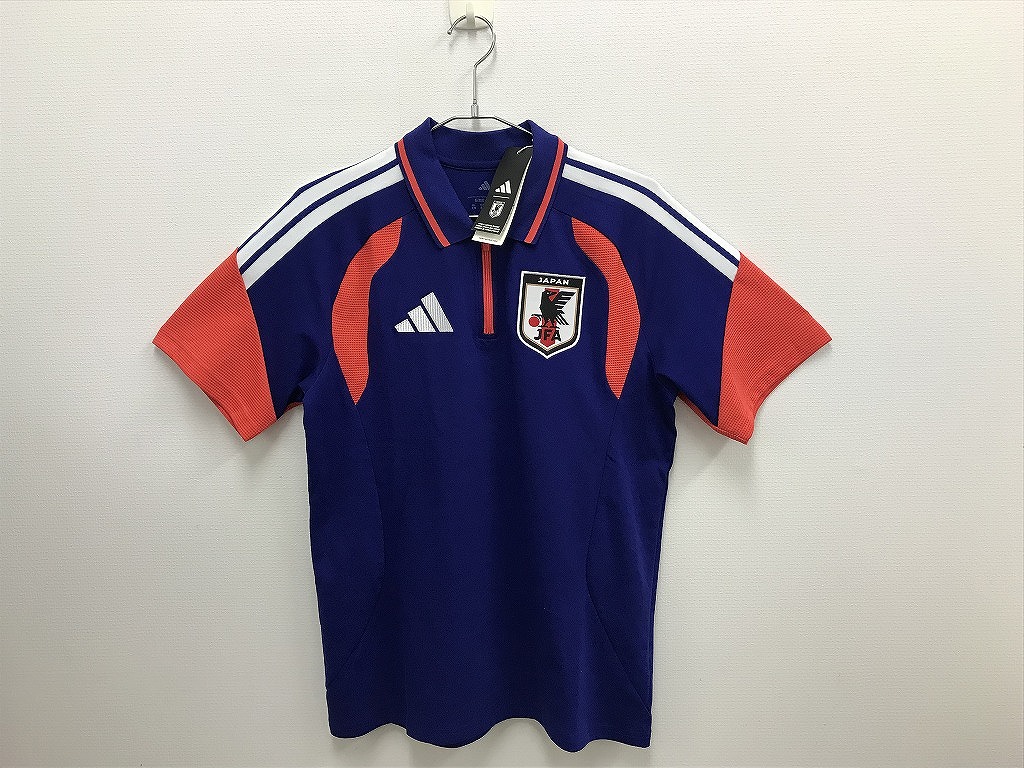adidas 日本サッカー協会 ポロシャツ　2XL adidas 日本代表 ポロシャツ ブラック - メルカリ