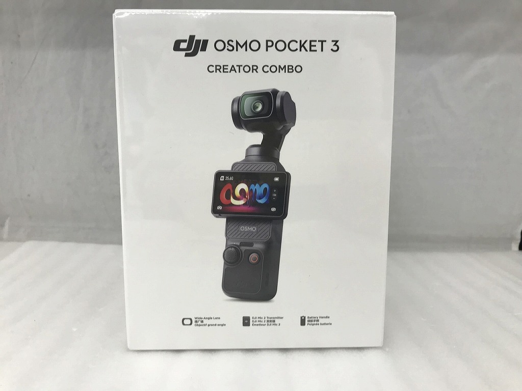 ビデオカメラ DJI OSMO POCKET レンタル] [標準付属品のみ]DJI Osmo Pocket 3 (オズモポケット3) 3軸
