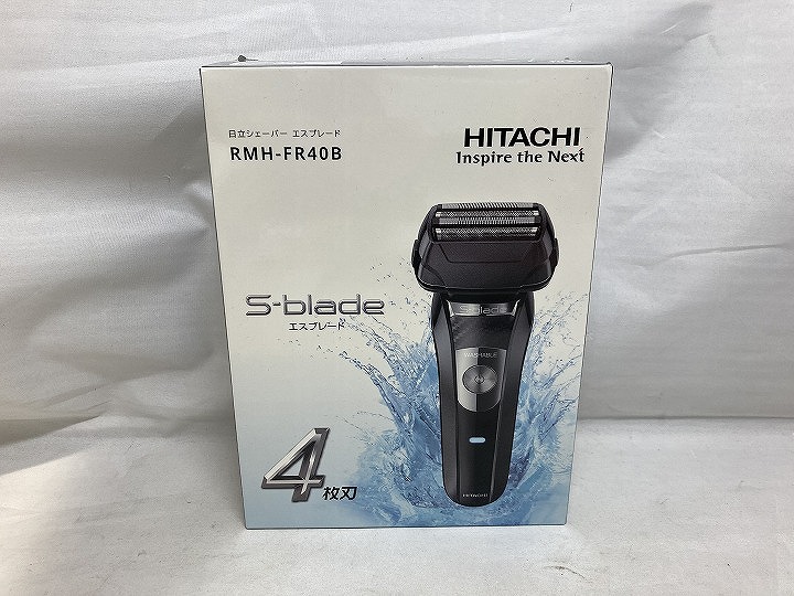 ヒタチ HITACHI 4枚刃シェーバー RMH-FR40B 【中古】