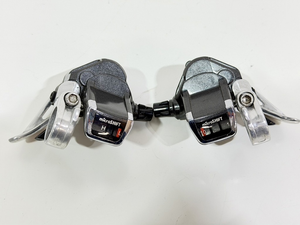 マイクロシフト micro SHIFT シフターセット 2/3x10 【カウマン鎌倉】 【中古】画像