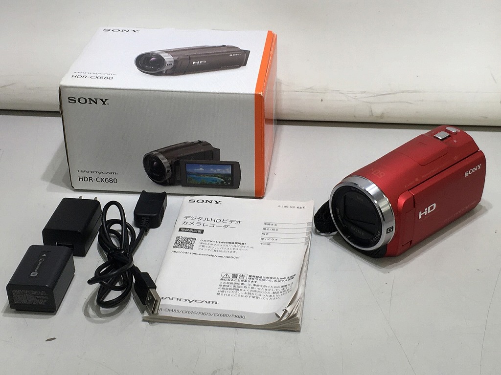 【全品ポイント10倍!要エントリー】【期間限定セール】ソニー SONY ビデオカメラ HDR-CX680 【中古】