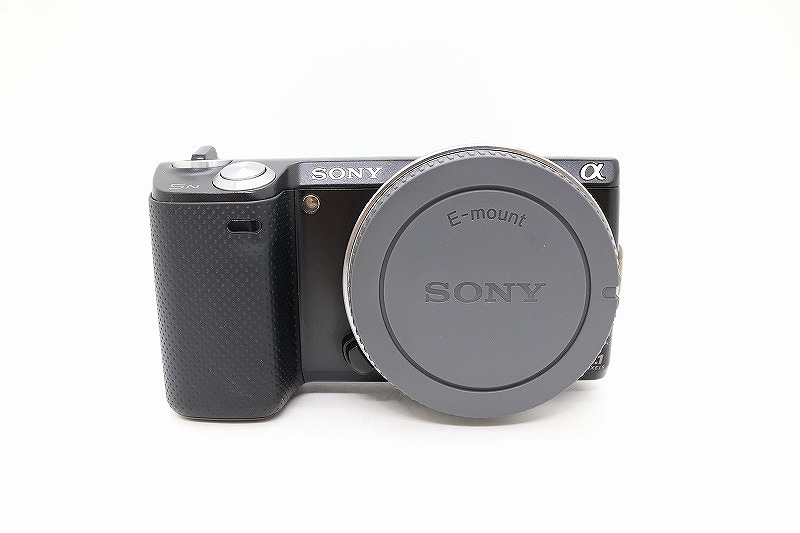 ソニー SONY 鏡鑑受け答え一眼 上半身 APS-C 黒いこと α NEX-5N 【中古】