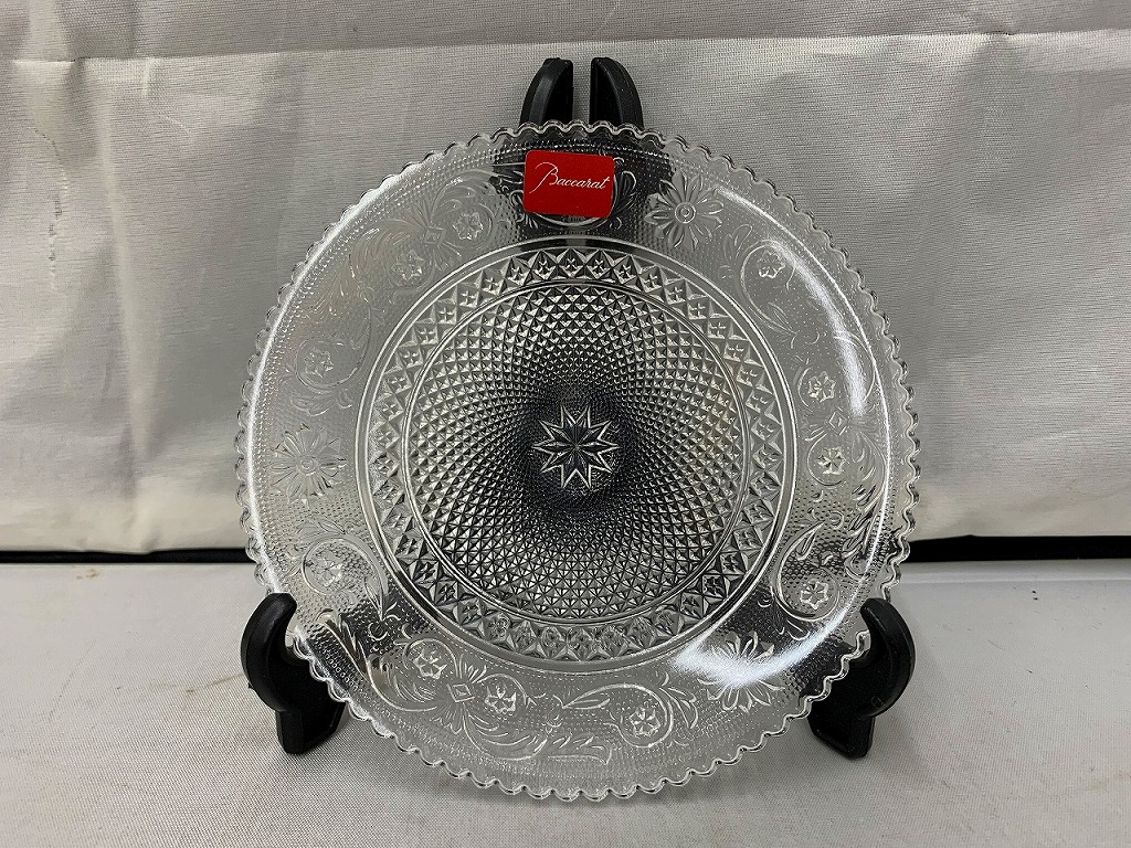 楽天市場】バカラ Baccarat プレート 2つセット アラベスク デザート