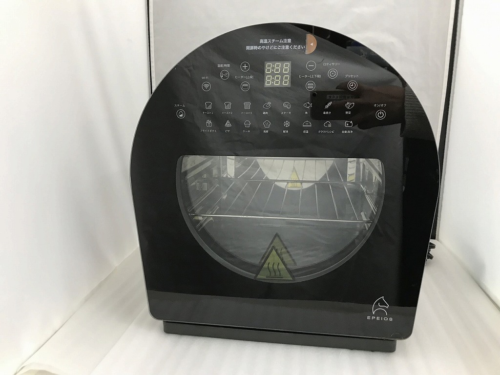 Epeios Epeios FoElem Chef スマートノンフライオーブン ブラック EPAO502 【中古】