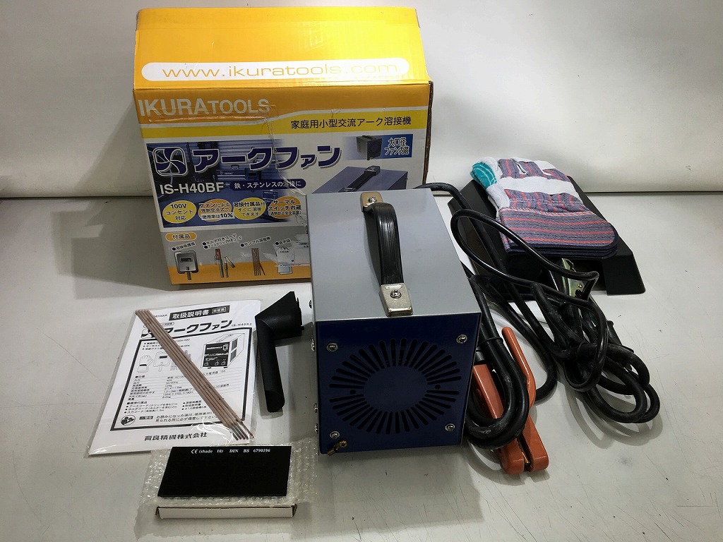 【継続期間押さえる大売り出し】育良精機 IKURA ジャンク 弧線気違い IS-H40BF 【中古】