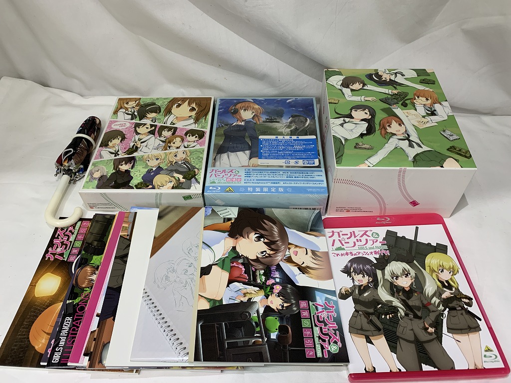 【全品ポイント10倍！要エントリー】【期間限定セール】バンダイ BANDAI Blu-ray BOX セット ガールズ＆パンツァー　1～6巻　劇場版　これが本当のアンツィオ戦です 【中古】