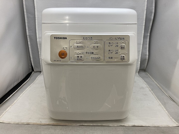 【全品ポイント10倍！】【期間限定セール】東芝 TOSHIBA 生地ねり＆もちつき機 PFC-M116 【中古】