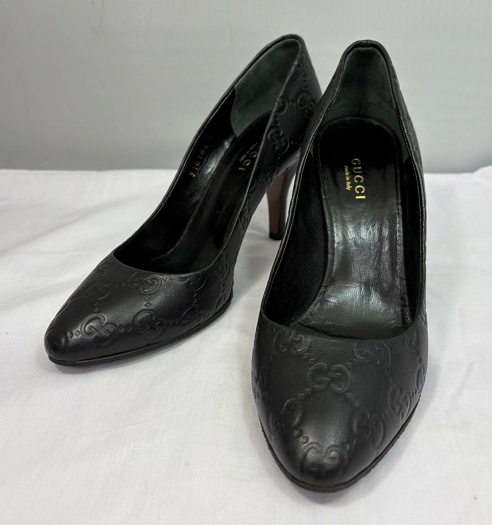グッチ GUCCI ヒールパンプス 【中古】