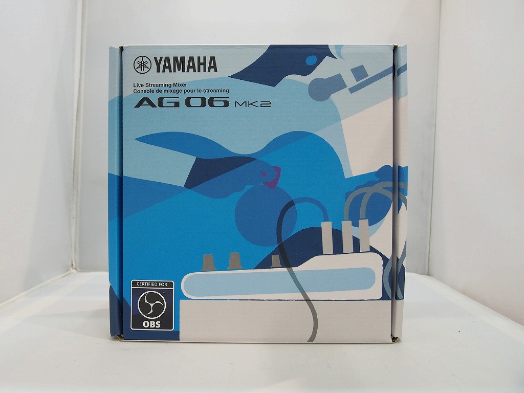 【全品ポイント10倍！】【期間限定セール】ヤマハ YAMAHA ミキサー AG06 mkII 【中古】