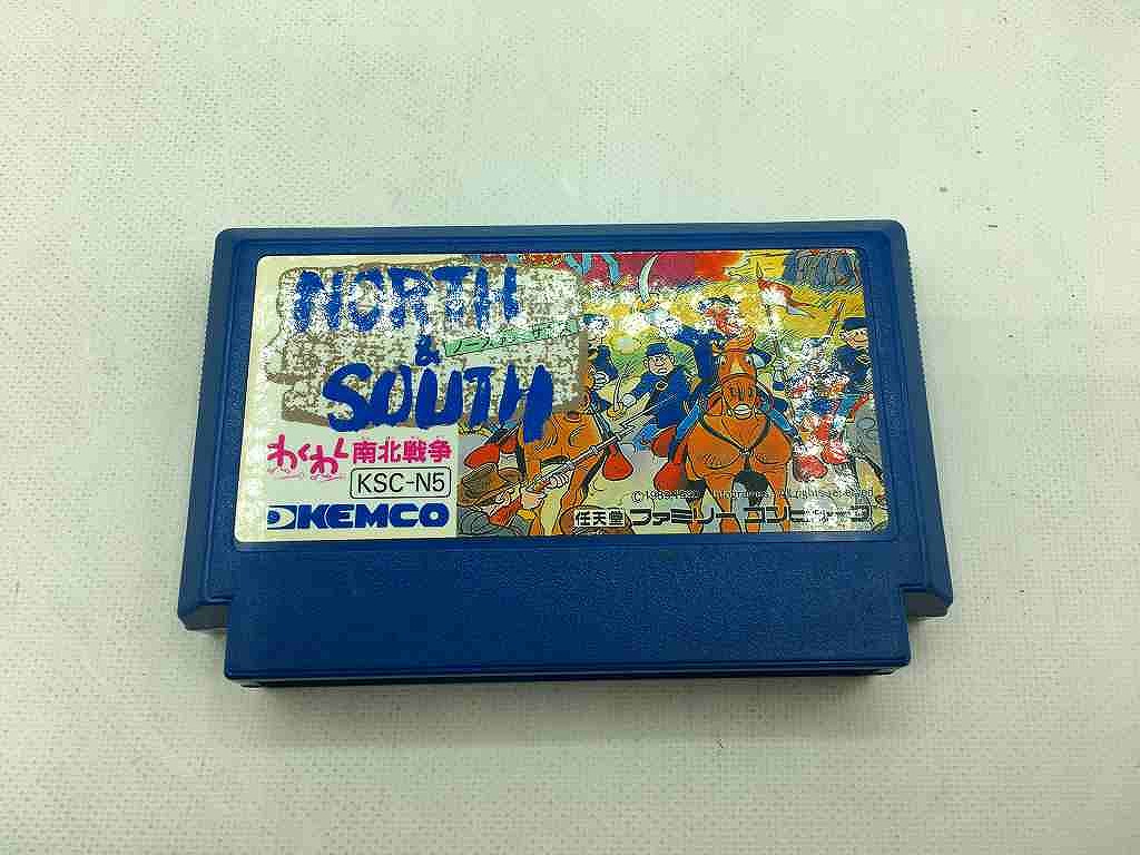 【全品ポイント10倍！要エントリー】【期間限定セール】ケムコ KEMCO ファミリーコンピュータソフト NORTH＆SOUTH　わくわく南北戦争 【中古】