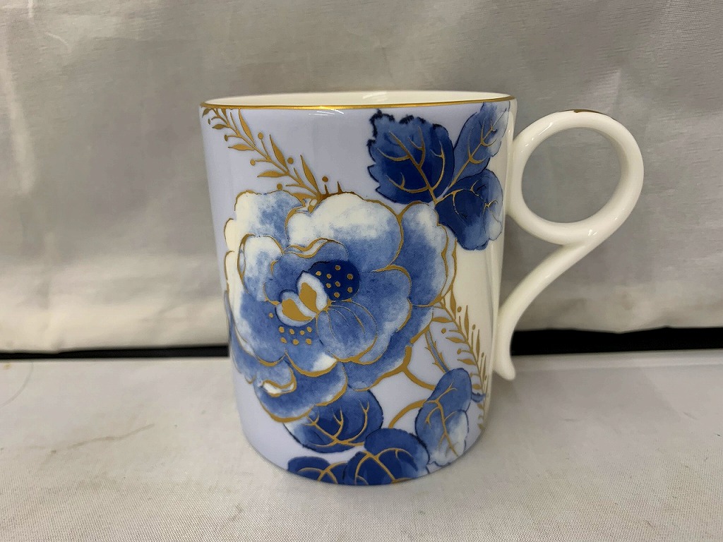 楽天市場】ウェッジウッド Wedgwood サムライ マグカップ ブルー