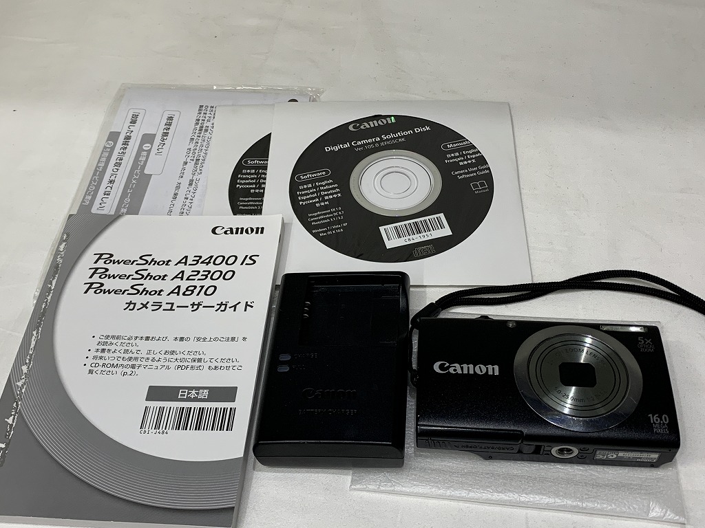 【全品ポイント10倍！】【期間限定セール】キヤノン Canon ジャンク デジタルカメラ PowerShot　A2300 【中古】