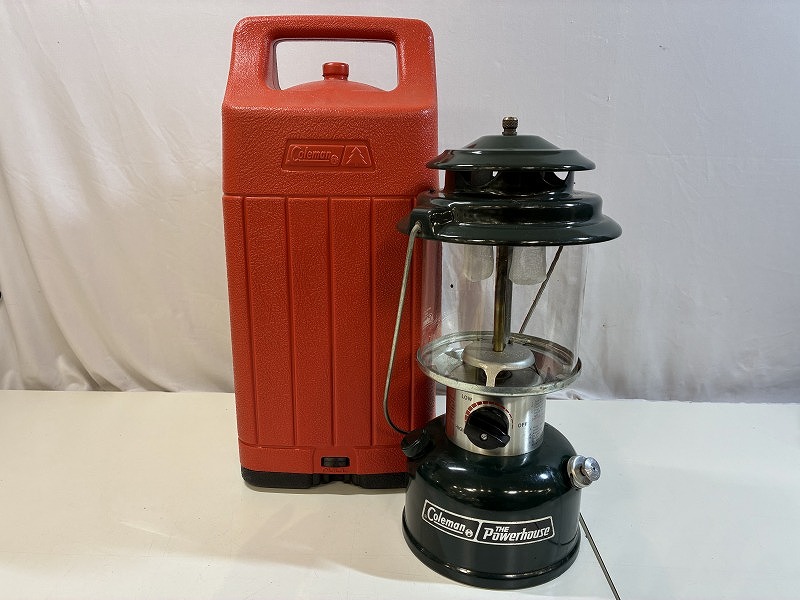 【継続期間制限事項大売り出し】電話を掛けるマン Coleman 【並品】【88年8月生み出すこと】入れもの嘱する パワーハウスツーマントルランタン 290-5891 【中古】