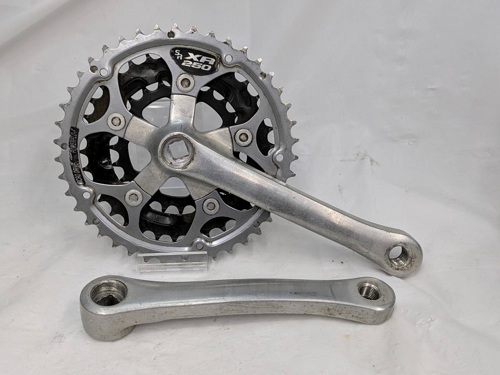 サカエ SAKAE SR クランクセット 42/34/24T MICRO DIRVE POWERFLO-F 【カウマン戸塚】 【中古】画像