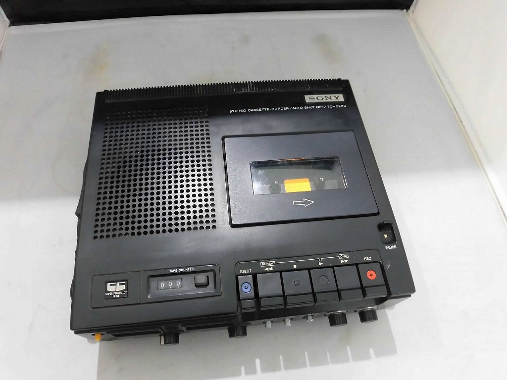【全品ポイント10倍！】【期間限定セール】ソニー SONY ポータブルステレオカセットコーダー TC-2220 【中古】