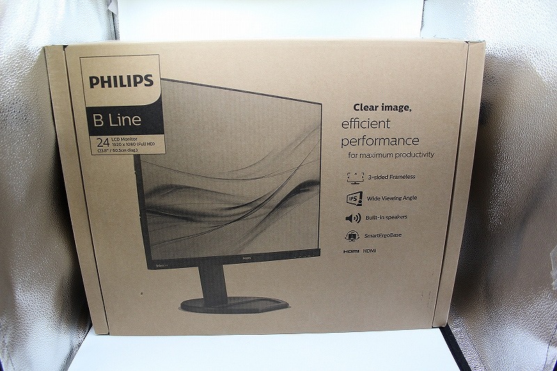 【未使用】 フィリップス PHILIPS 液晶モニター 23.8型 241B8QJEB 8,791円