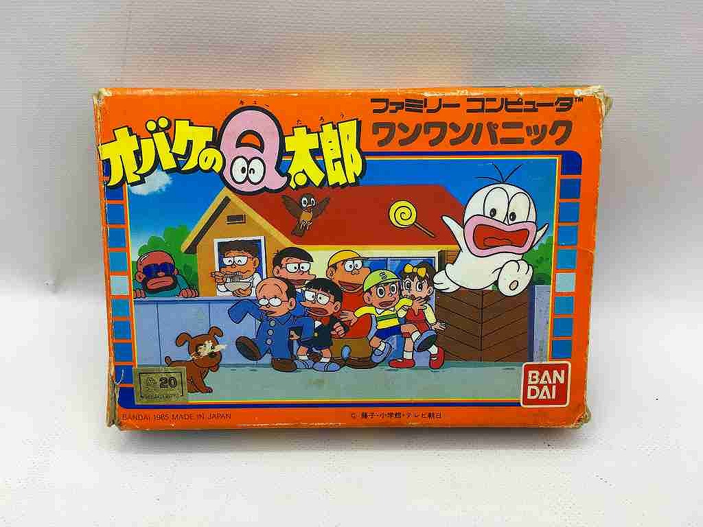 【全品ポイント10倍！要エントリー】【期間限定セール】バンダイ BANDAI ファミコンソフト オバケのQ太郎　ワンワンパニック 【中古】 5,031円