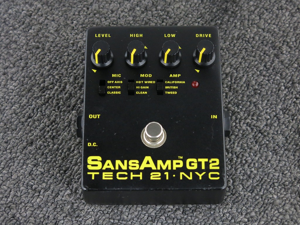 【全品ポイント10倍！要エントリー】【期間限定セール】テック21 TECH21 プリアンプ SANSAMP GT2 【中古】