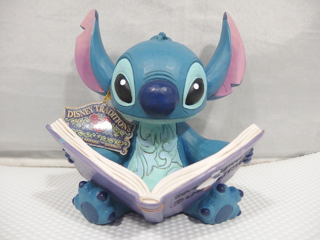 ディズニー Disney スティッチ 置物 【中古】
