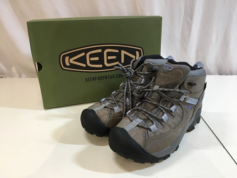 キーン KEEN 【並品】TARGHEE II MID WP W トレッキングシューズ 大きさ：25.0ｃｍ 1025875 【中古】