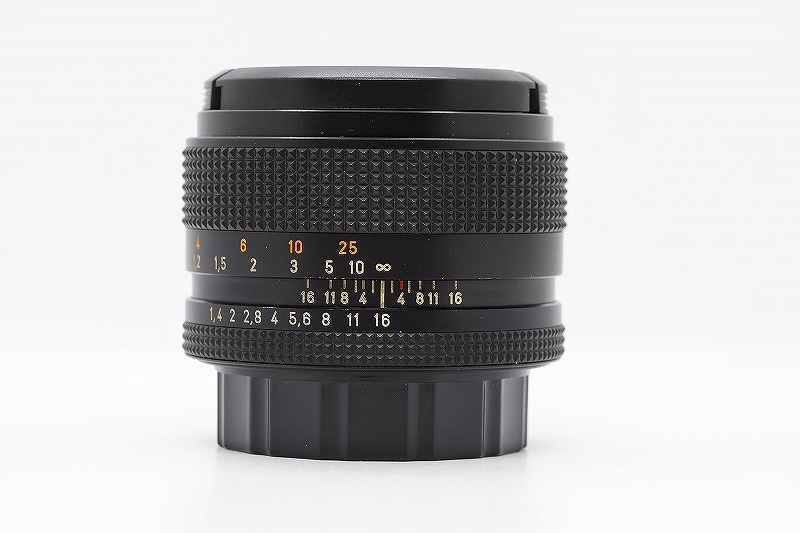 【継続期間制限事項大売り出し】カールツァイス Carl Zeiss Y/Cマウント 水晶体 Planar T* 50粍 F1.4 AEJ 【中古】