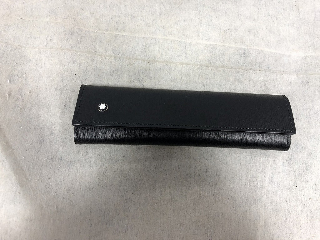 【全品ポイント10倍！要エントリー】【期間限定セール】モンブラン MONT BLANC ペンケース ブラック 【中古】｜ワットマン店