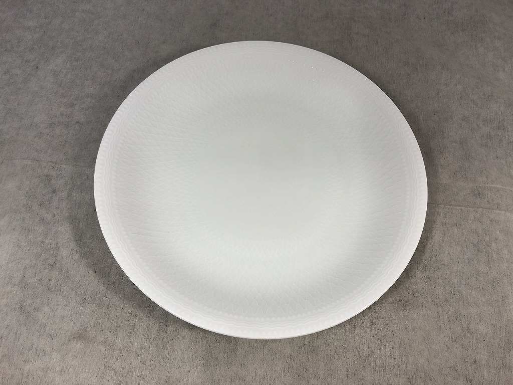 【未当て嵌める】 ロイヤルコペンハーゲン ROYAL COPENHAGEN ホワイトパルメッテ 一皿