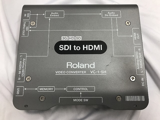 ローランド Roland ビデオコンバータ VC-1-SH 【中古】