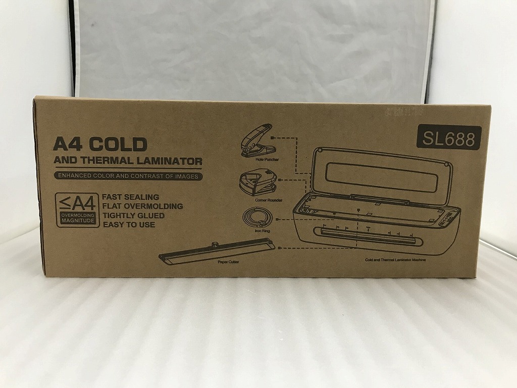 【全品ポイント10倍！要エントリー】【期間限定セール】【未使用】 ?Bisofice ?Bisofice ラミネーター A4サイズ SL688