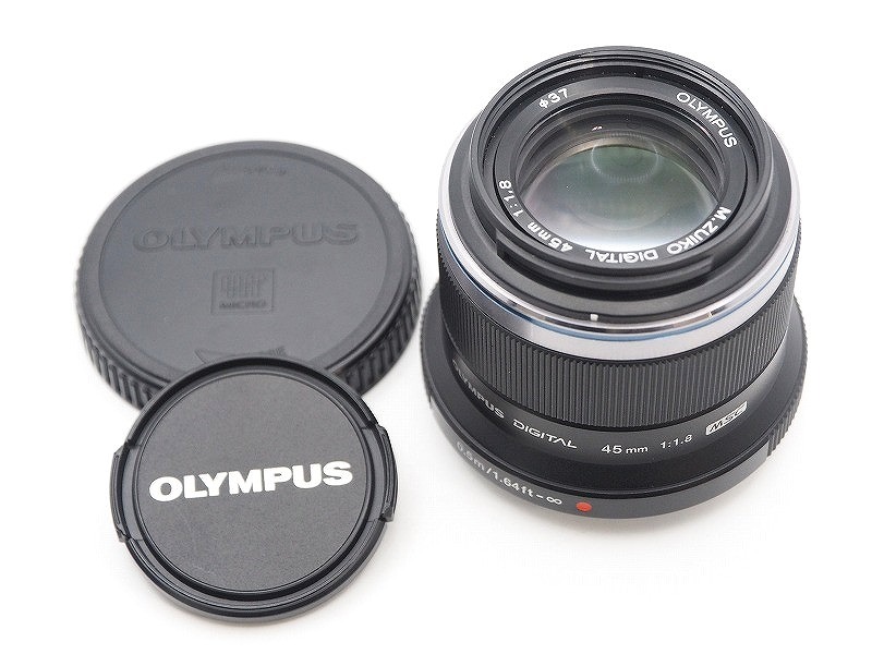 オリンパス OLYMPUS 単焦点レンズ M.ZUIKO DIGITAL 45mm F1.8 【中古】 17,985円