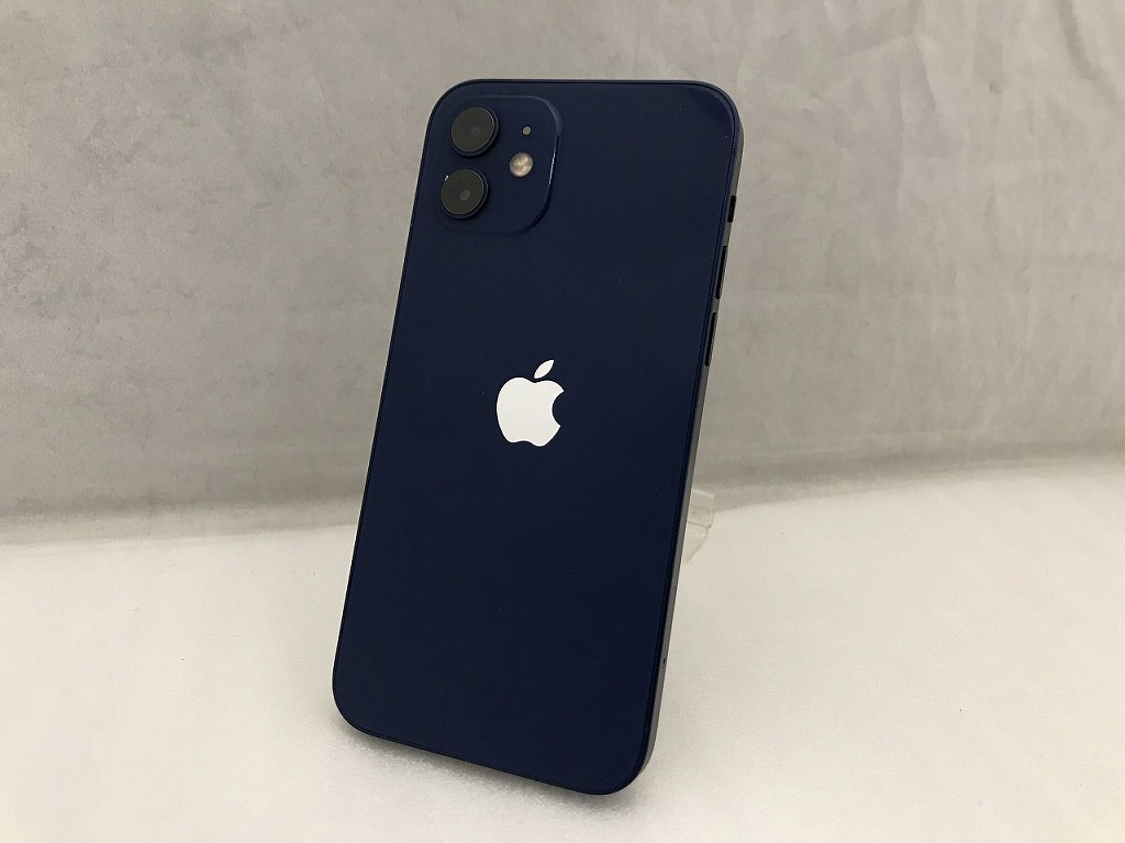 アップル Apple iPhone 12 128GB Softbank SIMロック解除済み ブルー MGHX3J/A 【中古】