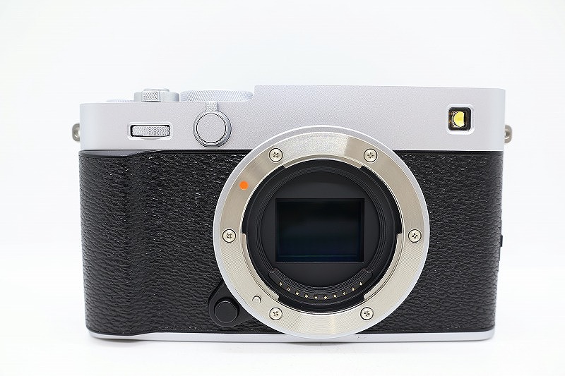【継続期間押さえる大売り出し】フジ写真フィルム FUJIFILM 鏡鑑受け答え一眼 上半身 APS-C しろがね色 X-E5 【中古】