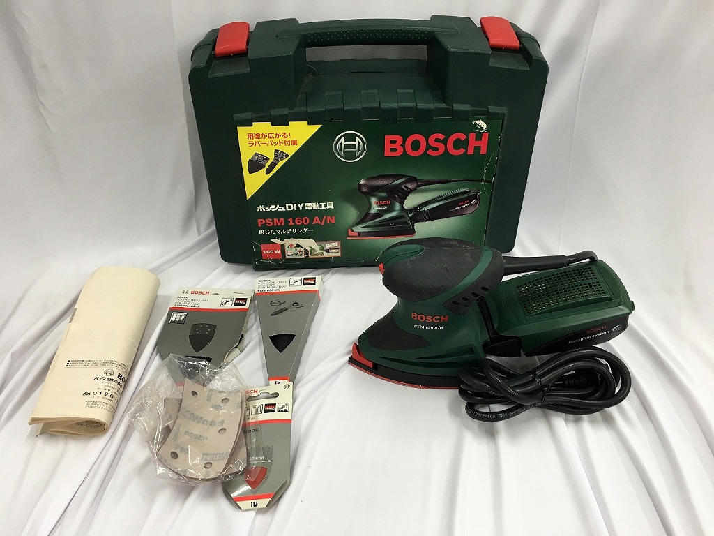 ボッシュ BOSCH 集塵マルチサンダー PMS160A/N 【中古】