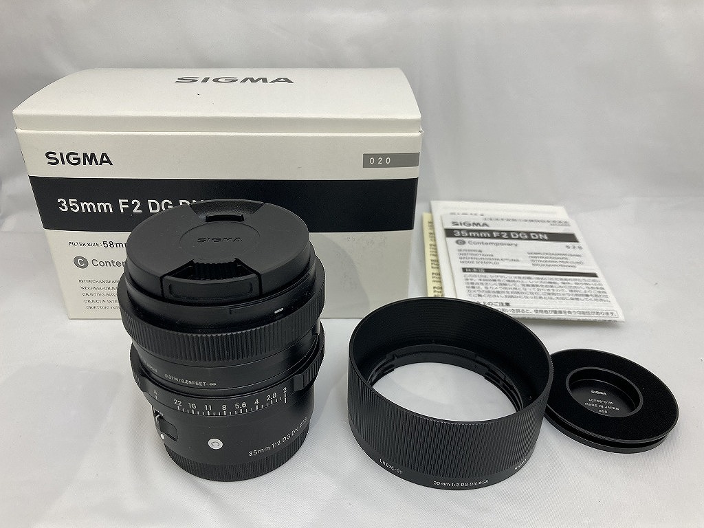 【継続期間押さえる大売り出し】シグマ SIGMA 単興味の中心水晶体 35粍 Ｆ２ DG DN Cｏｍｔｅｍｐｏｒａｒｙ 【中古】
