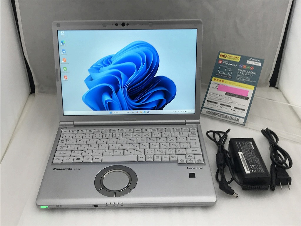 【4/4(土)20時～全品ポイント10倍！要エントリー】パナソニック Panasonic Let's note SV7 ノートパソコン シルバー CF-SV7RD7VS 【中古】 23,274円