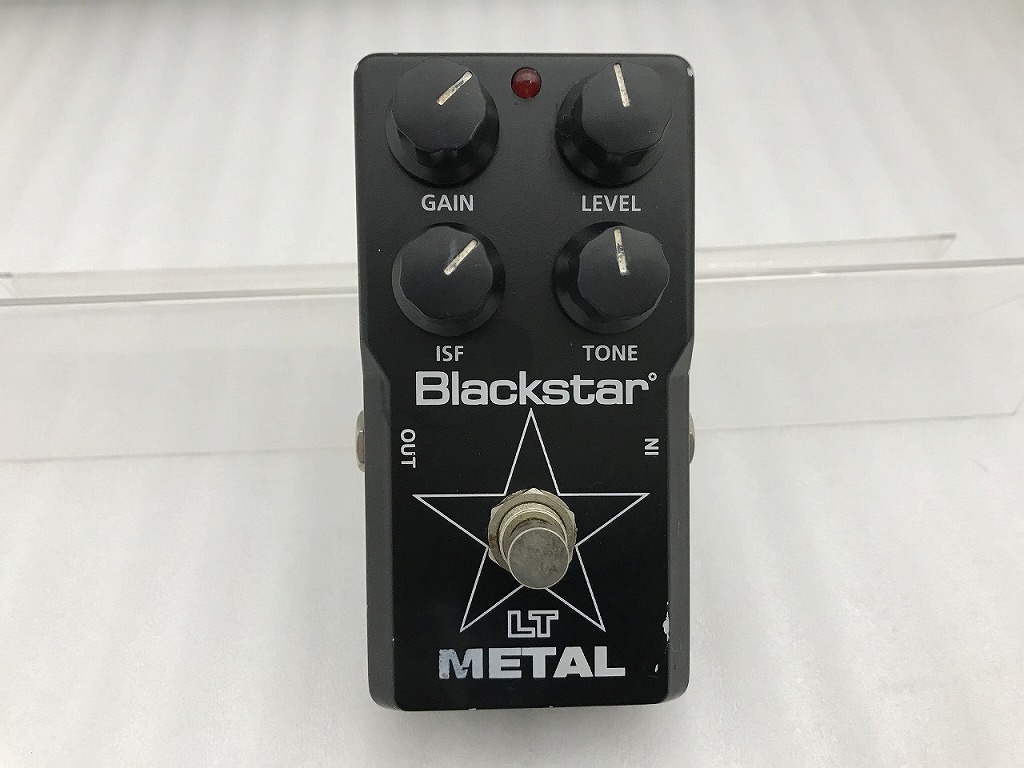 【4/4(土)20時～全品ポイント10倍！要エントリー】ブラックスター Blackstar ギター用 ハイゲイン・ディストーション ブラック LT-METAL 【中古】