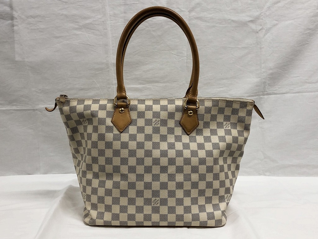 ルイヴィトン LOUIS VUITTON ダミエ・アズール サレヤMM トートバッグ ダミエ・アズール N51185 【中古】