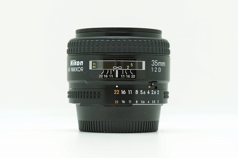 【継続期間制限事項大売り出し】ニコン Nikon Fマウント 水晶体 Ai AF NIKKOR 35粍 F2 D 【中古】