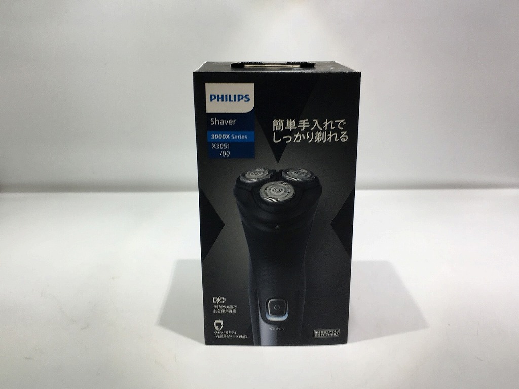 【4/4(土)20時～全品ポイント10倍！要エントリー】【未使用】 フィリップス PHILIPS PHILIPS 電気シェーバー X3051/00