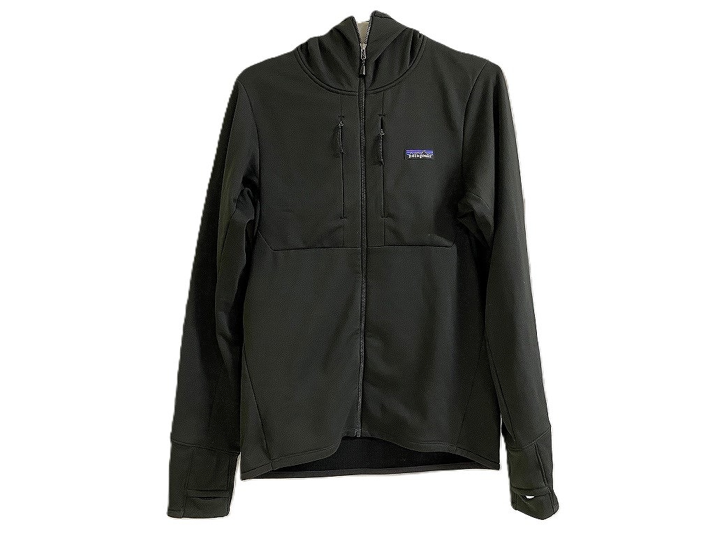 【継続期間押さえる大売り出し】パタゴニア Patagonia R1サーマル フルジップ フーディ フリース 防寒 防風 黒いこと 40600 【中古】