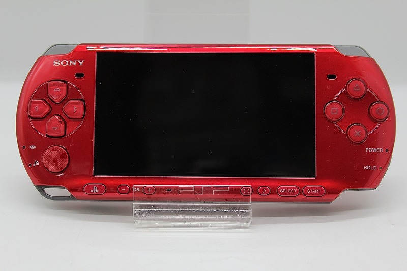 ソニー SONY PSP[バッテリー欠品] ラディアント・レッド PSP-3000 【中古】