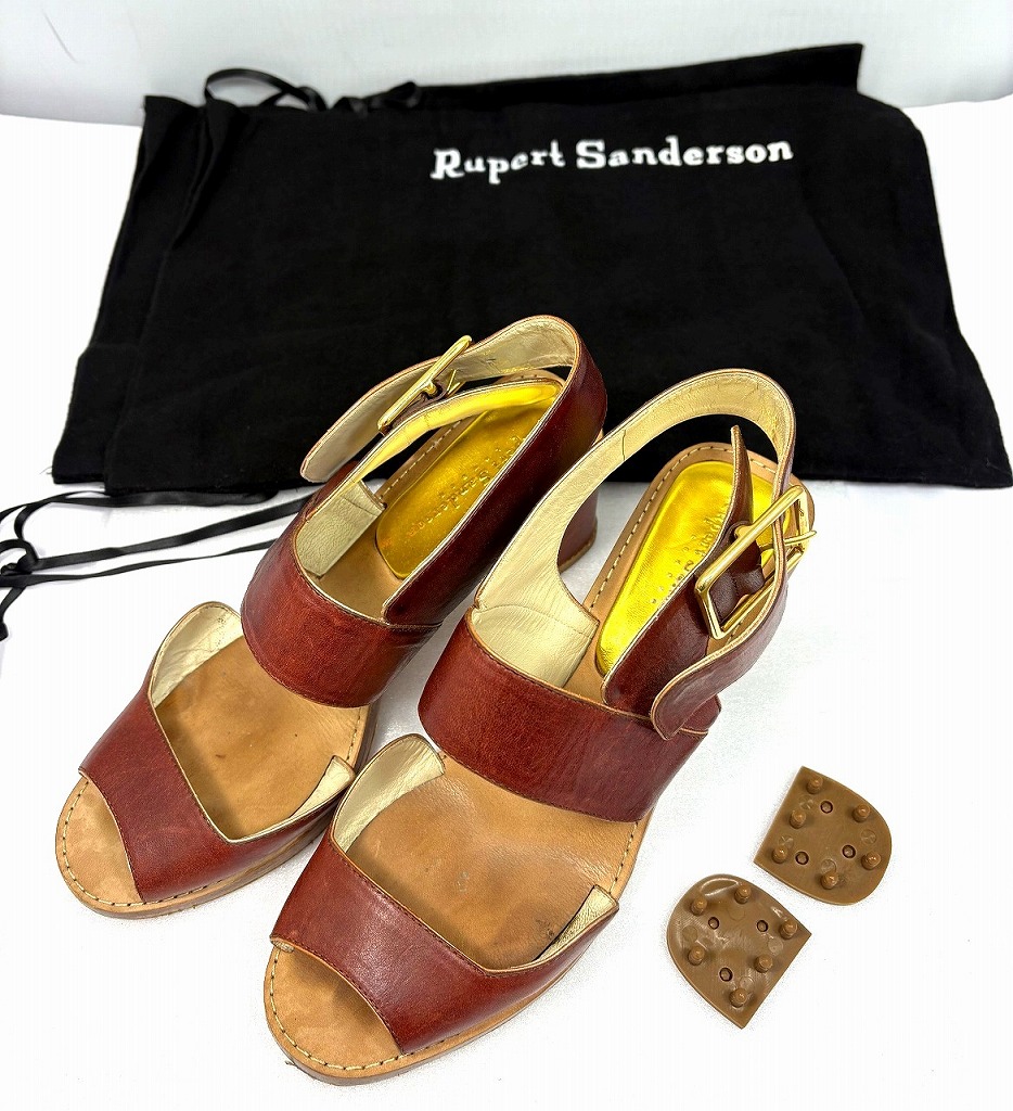 【4/4(土)20時～全品ポイント10倍！要エントリー】ルパートサンダーソン Rupert Sanderson ROND サンダル 【中古】 8,316円