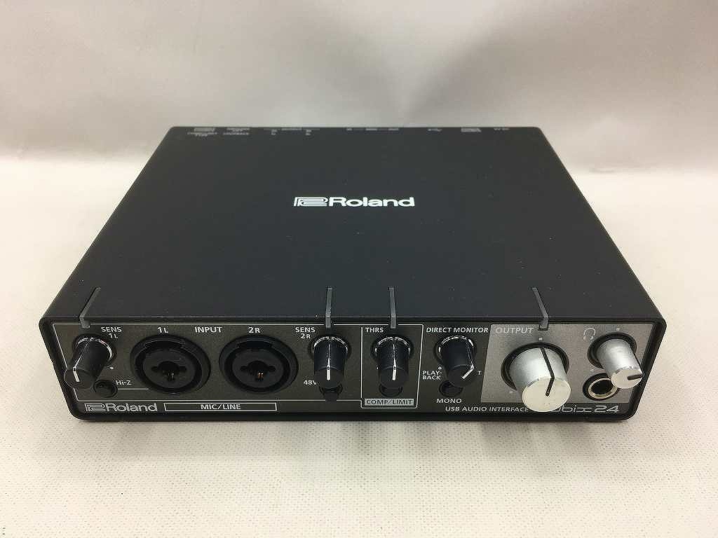 ローランド Roland オーディオインターフェース Rubix24 【中古】