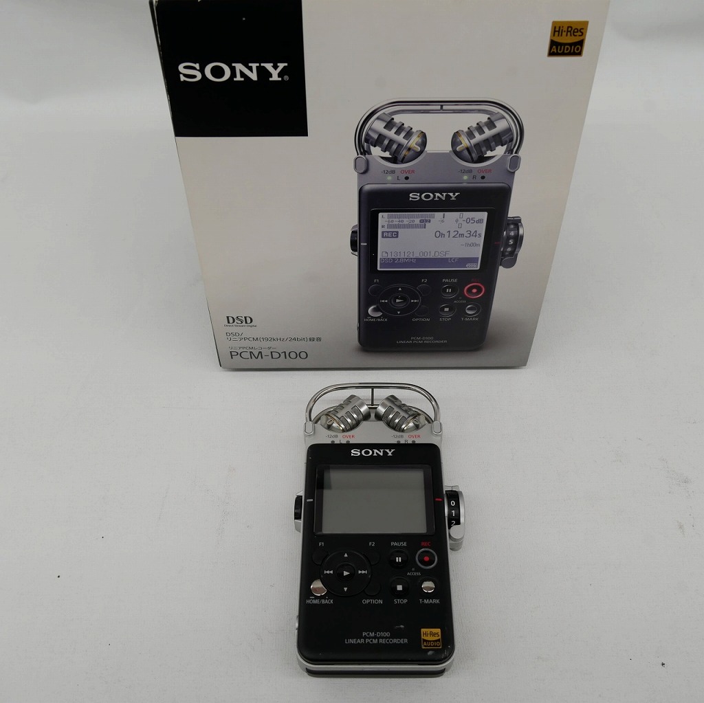ソニー SONY ハイレゾ対応リニアPCMレコーダー PCM-D100 【中古】